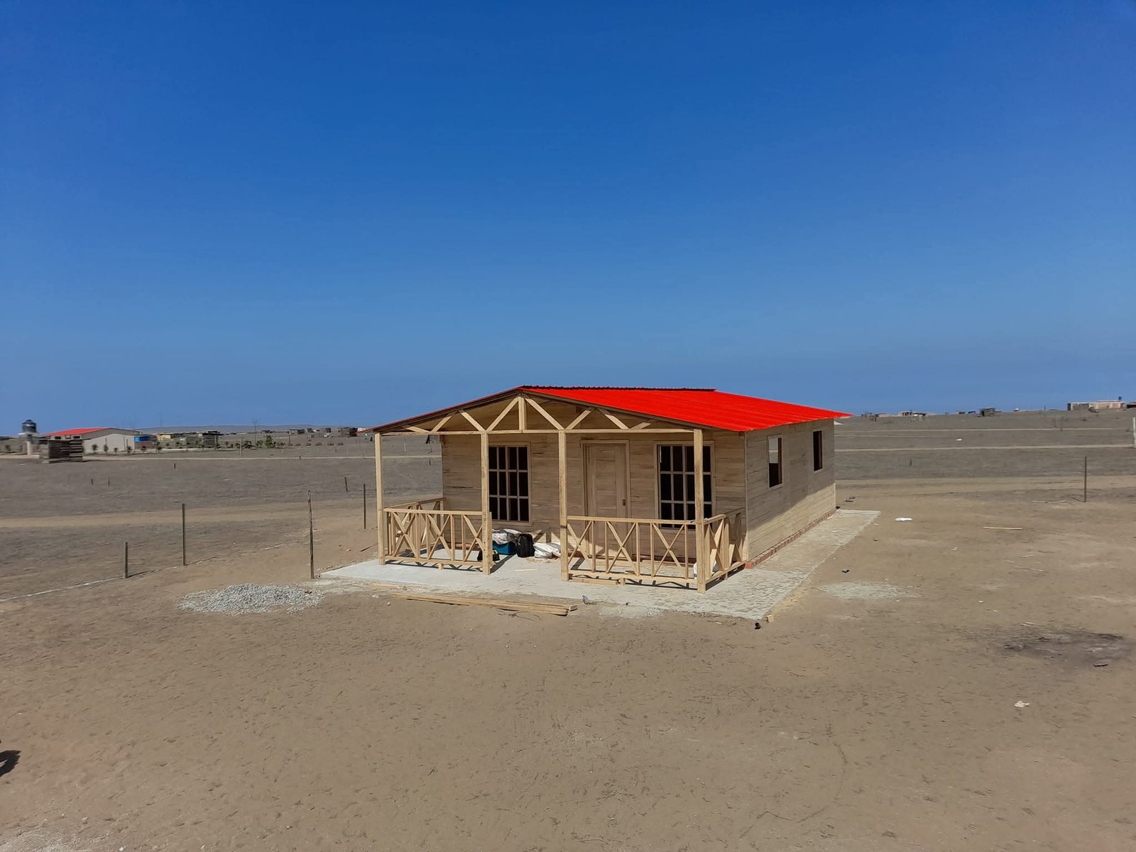 Casa prefabricada de madera